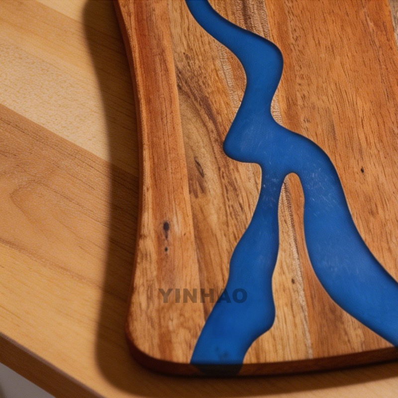 Resin Art Cheese Board — product detail 3 | YinHao Houseware