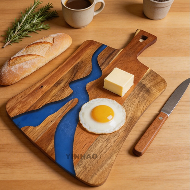 Resin Art Cheese Board — product detail 6 | YinHao Houseware