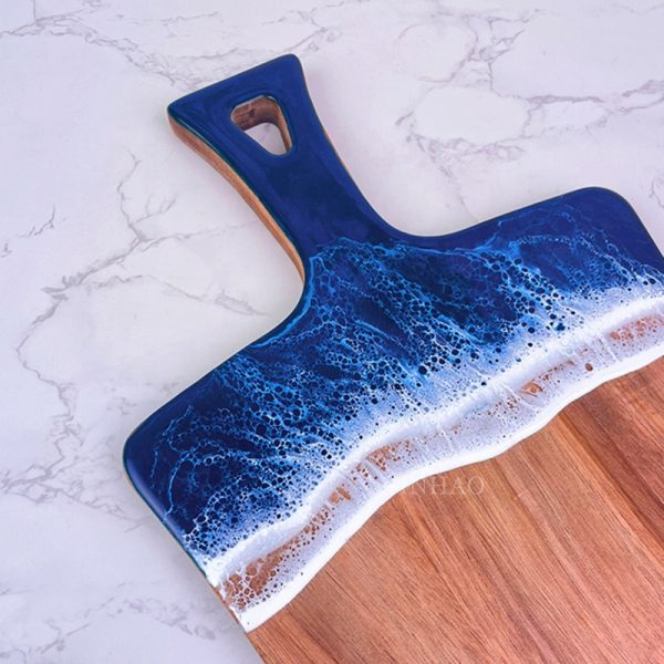 Resin Art Cheese Board Set for Gifting — product image 3
