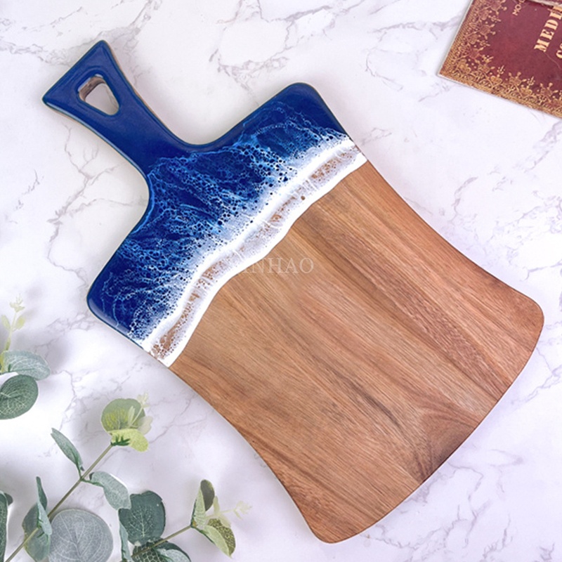 Resin Art Cheese Board Set for Gifting — product detail 4 | YinHao Houseware