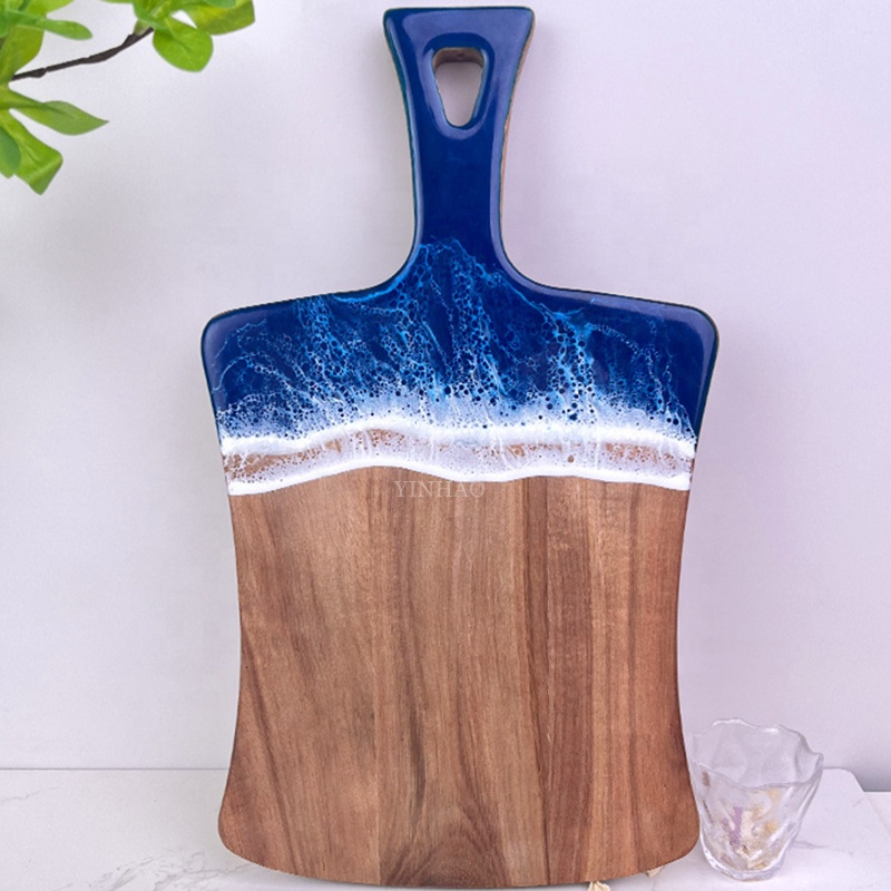 Resin Art Cheese Board Set for Gifting — product detail 5 | YinHao Houseware