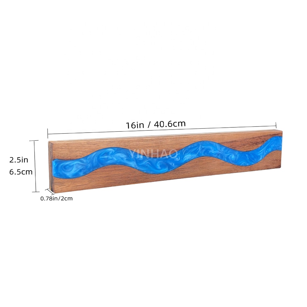 YINHAO Handcrafted Ocean Blue Resin Wood Magnetic 1.jpg