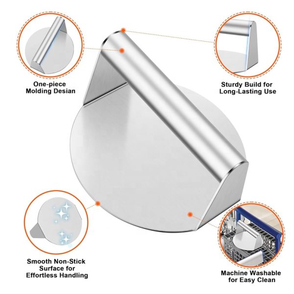 5.5 Inch Heavy-Duty Burger Press — product image 2