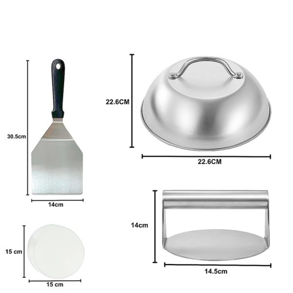 Heavy-Duty Burger Press Set — product image 2