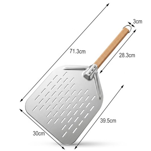 Aluminium 12 Inch Pizza Peel — product image 2