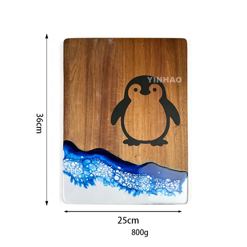 Ocean Blue Cutting Board for Home Kitchen — product detail 2 | YinHao Houseware