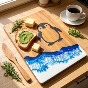 Ocean Blue Cutting Board for Home Kitchen | YinHao Houseware