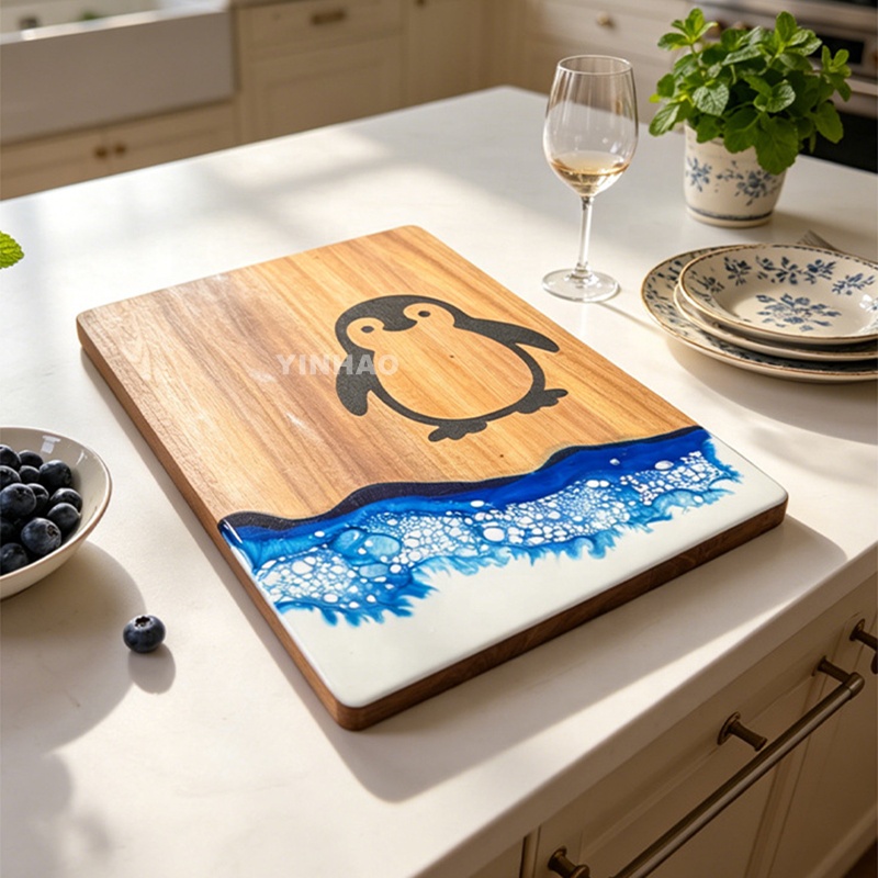 Ocean Blue Cutting Board for Home Kitchen — product detail 5 | YinHao Houseware