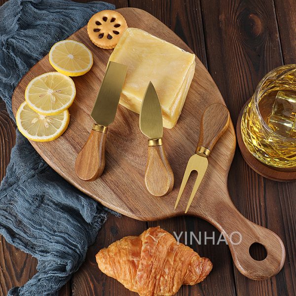 Gold Cheese Board Set — product image 3