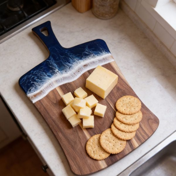 Resin Art Charcuterie Board for Gifting — product image 5