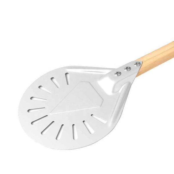 7 Inch Pizza Peel with Detachable Wooden Handle — product image 3