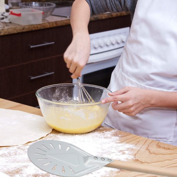 7 Inch Pizza Peel with Detachable Wooden Handle — product image 5