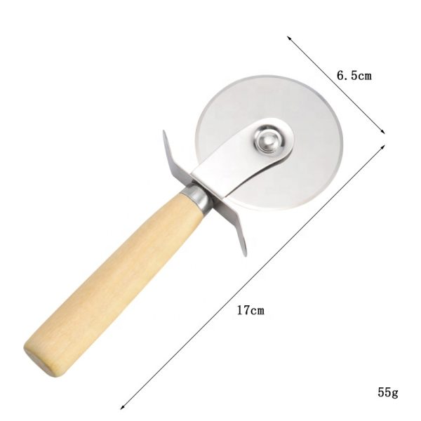 Pizza Peel Set with Folding Wooden Handle — product image 3