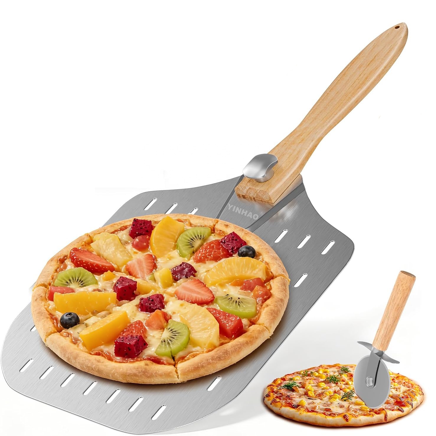 YINHAO Pizza Accessories Kit Perforated Pizza Paddle.jpg