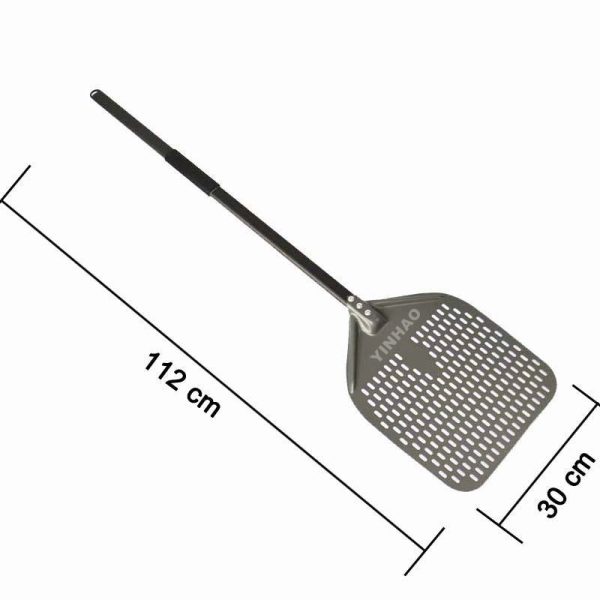 Perforated 12 Inch Pizza Peel for Outdoor Ovens — product image 2