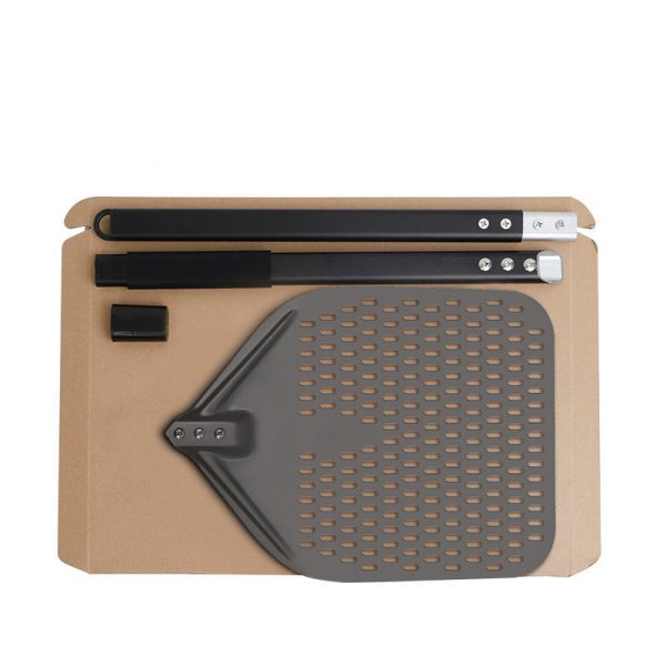 Perforated 12 Inch Pizza Peel for Outdoor Ovens — product image 5