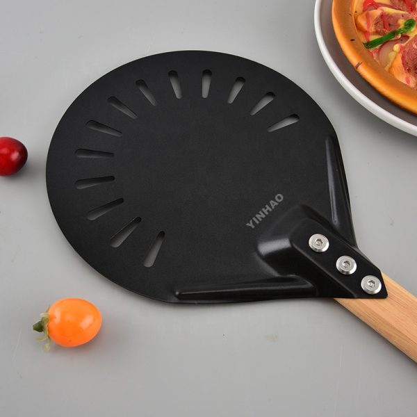 9 Inch Pizza Peel with Wooden Handle — product image 4