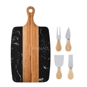 Marble Cheese Board Set for Home Kitchen | YinHao Houseware