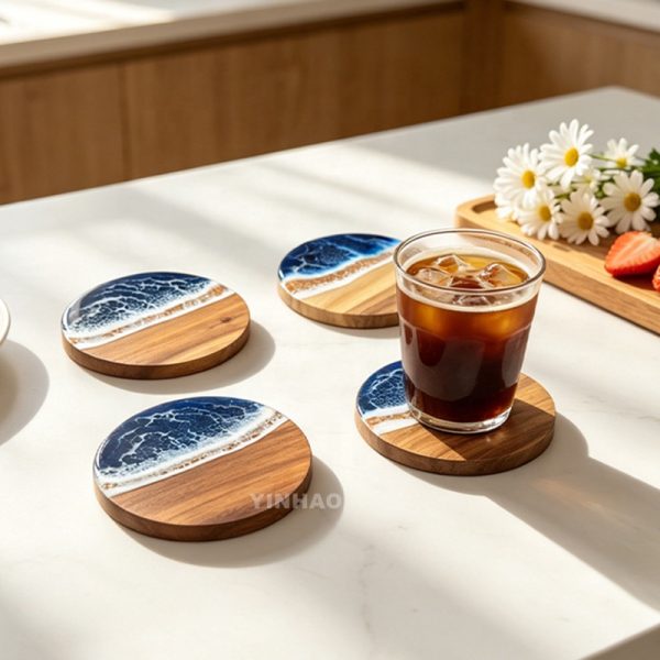 Resin Art Cutting Board for Cheese Platters — product image 2